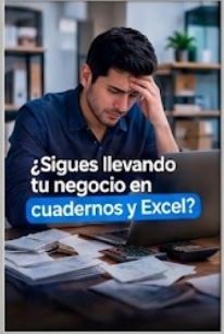 Llevas tu negocio en cuadernos y Excel