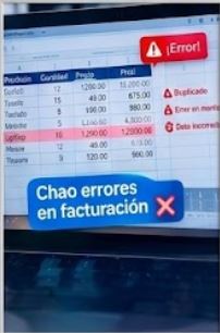 Evita errores y robos